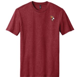 DM108 District® Perfect Blend® CVC Tee – Red Fleck