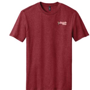 DM108 District® Perfect Blend® CVC Tee – Red Fleck