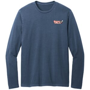 DT2103 District Wash™ Long Sleeve Tee – True Navy