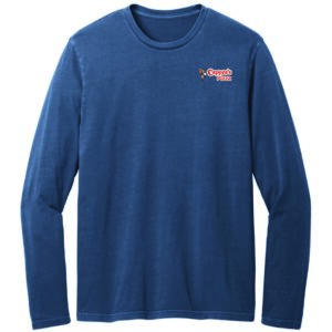 DT2103 District Wash™ Long Sleeve Tee – True Navy