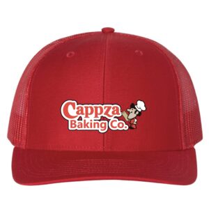 C112 Port Authority® Snapback Trucker Cap – Red